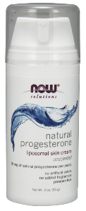 Liposomal Skin Cream with Natural Progesterone from Wild Yam helps to balance hormone levels during menopause..